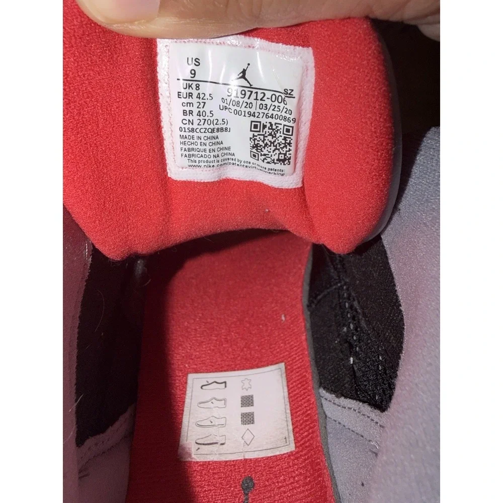 Air Jordan 11 Retro IE Low Black‎ Cement Size 9 Used 919712-006 Released 2020